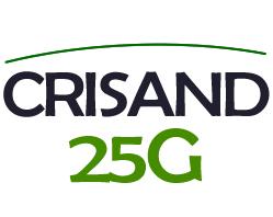 Crisand 25G 25g Logo